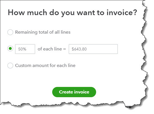 How Does Progress Invoicing Work In Quickbooks